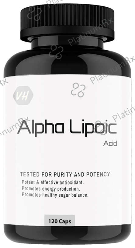 Vitaminhaat Alpha Lipoic Acid - For Energy, Sugar Balance & Antioxidant Benefits - Capsule