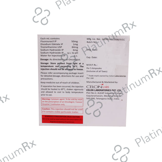 5 Flucel 250mg Injection 5ml