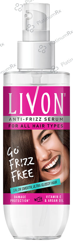 Livon Anti-Frizz Serum for All Hair Types 100 Serum