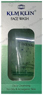Klm Klin Face Wash For Oily & Acnegenic Skin 100ml