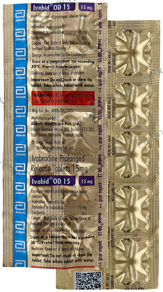 Ivabid OD 15mg Tablet 10s