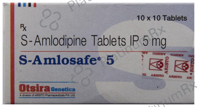 S Amlosafe 5mg Tablet 10s