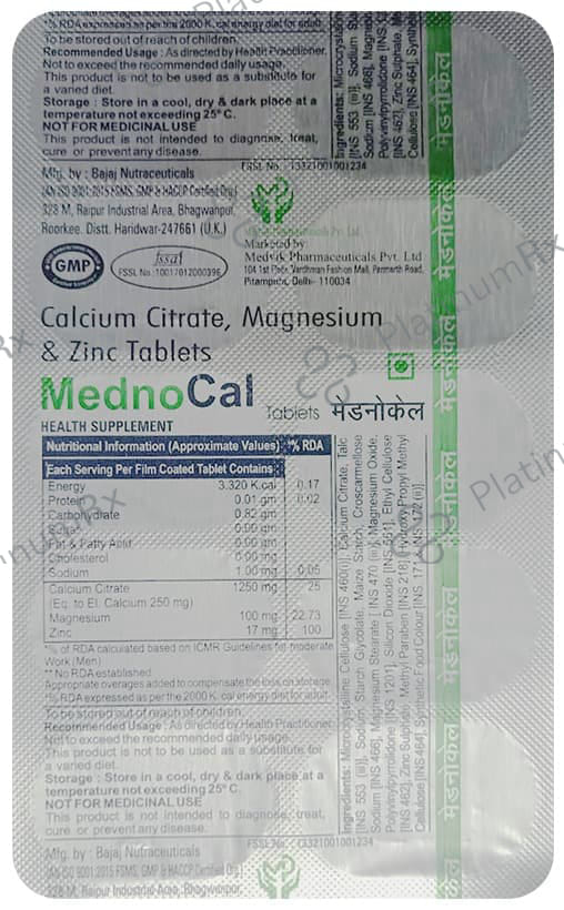 Mednocal Tablet