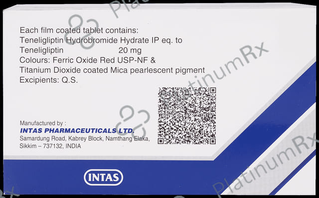 Tagon 20mg Tablet 15s