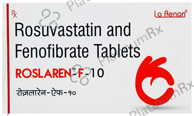 Roslaren F 10/160mg Tablet 10s