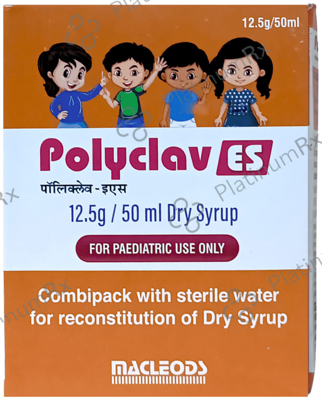 Polyclav ES Dry Syrup 50ml