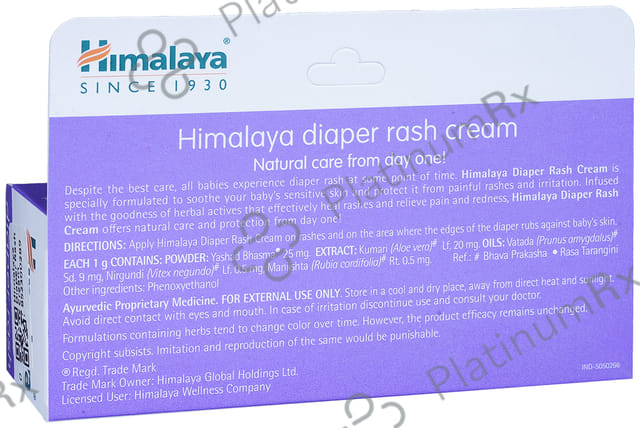 Himalaya Diaper Rash Cream 50gm