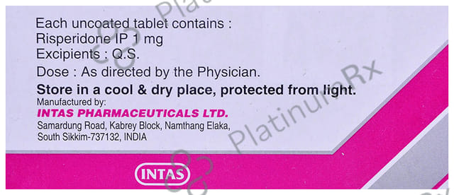 Risdone MT 1mg Tablet 10s