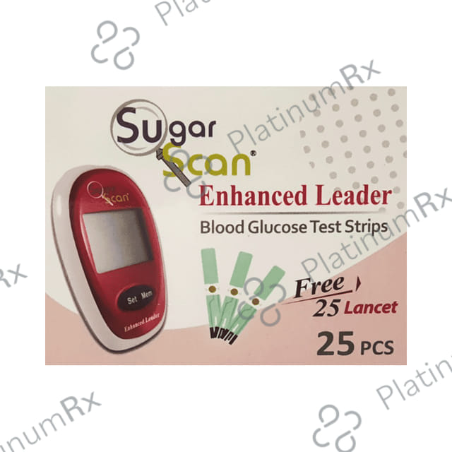 Thyrocare Sugar Scan Blood Glucose Test Strip 25s