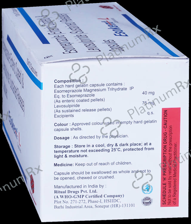 Esokent L 75mg/40mg Capsule
