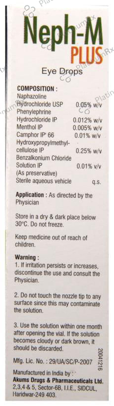 Neph-M Plus Eye Drop