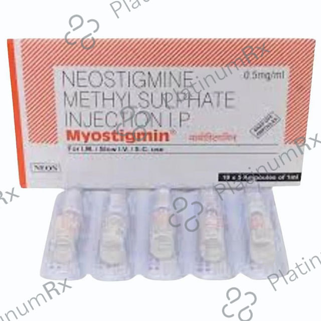 Myostigmin 0.5mg Injection 10s
