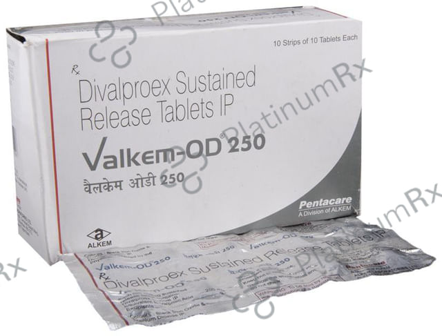 Valkem OD SR 250mg Tablet 10s