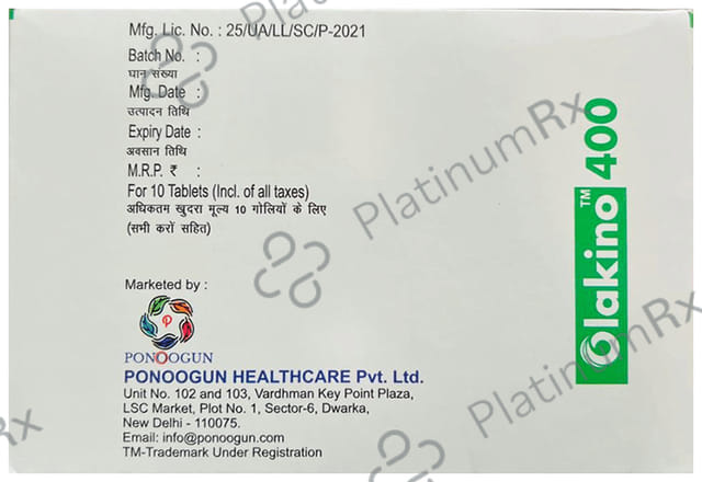 Olakino 400mg Tablet 10s