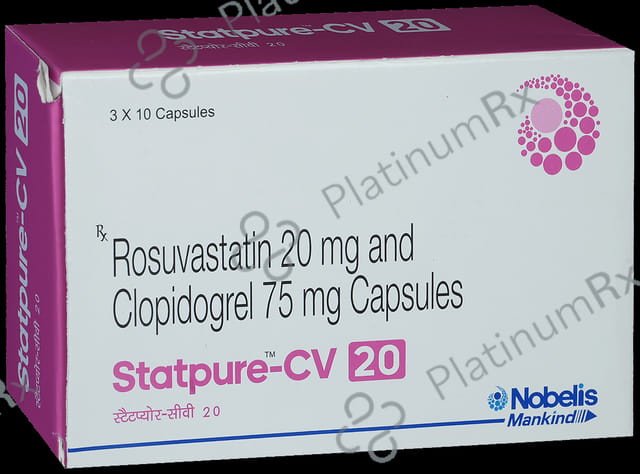 Statpure CV 20/75mg Capsule 10s