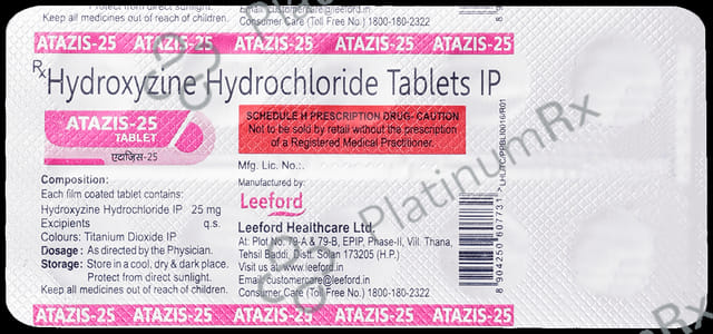 Atazis 25mg Tablet 10s