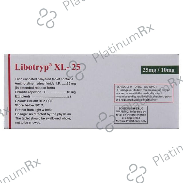 Libotryp DS 25 mg/10 mg Tablet