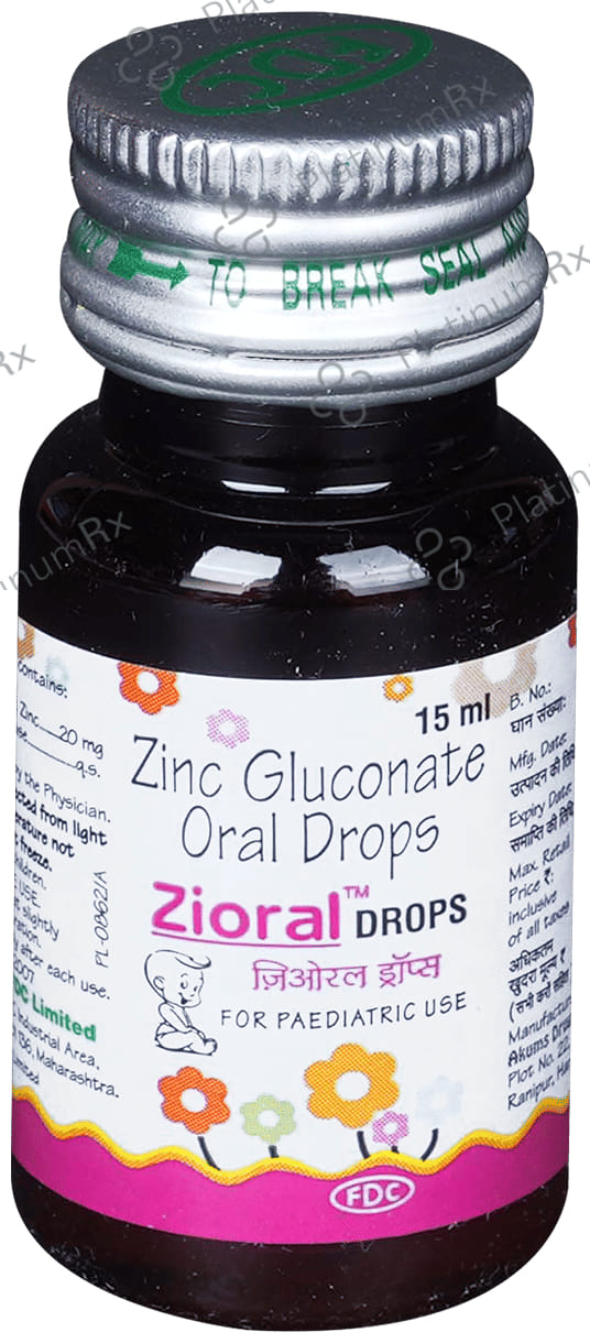 Zioral 20mg Oral Drop 15ml