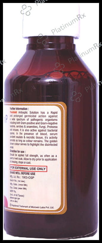 Microwin Povishield 5% Microbicidal Solution Standardised 100 Solution