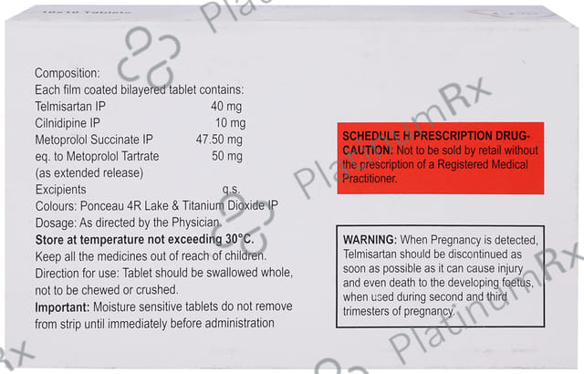 Cardexa 10/50/40mg Tablet 10s