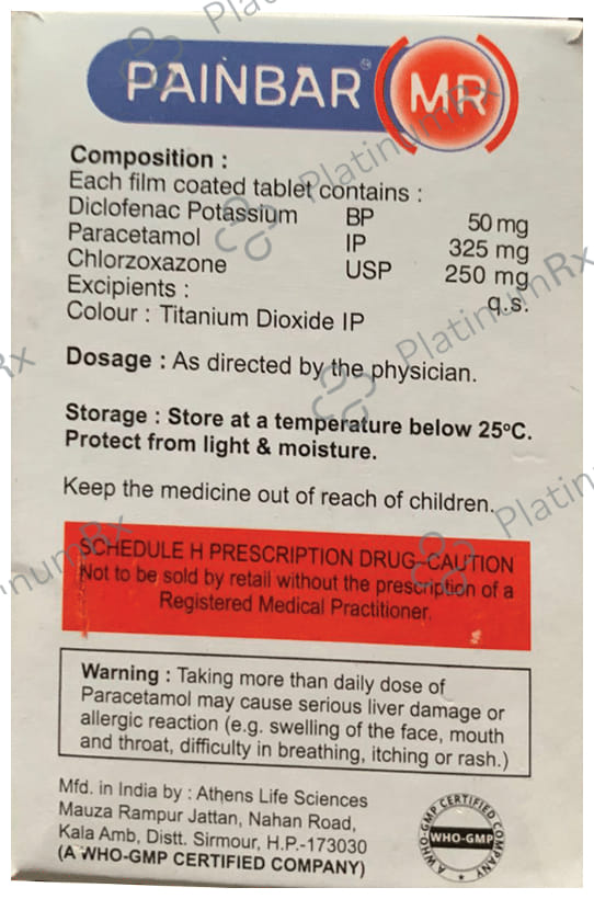 Painbar MR Tablet 10s