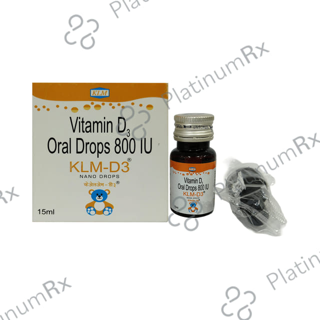 KLM D3 Nano Drops 15ml