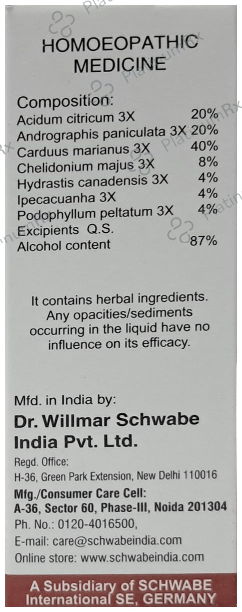 Dr Willmar Schwabe India Alpha-Liv Drop