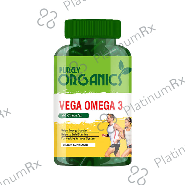 Purely Organics Vega Omega 3 Capsule 60s