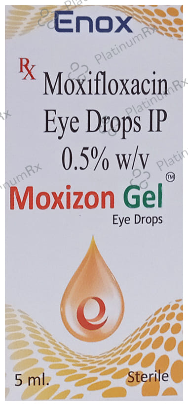 Moxizon Gel Eye Drop 0.5% Liquid 5ml