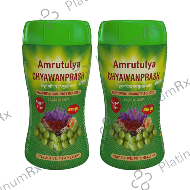 Amrutulya Chyawanprash Special (1kg Each) Sugar Free 2 jar
