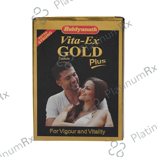 Baidyanath (Jhansi) Vita-Ex Gold Plus Capsule 10 capsules