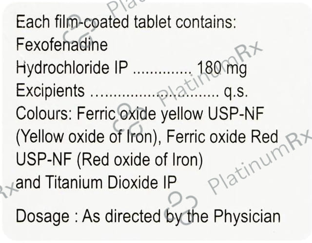 Finide 180mg Tablet