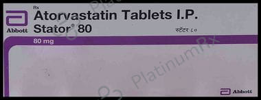Stator 80mg Tablet 10s