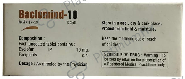 Baclomind 10 Tablet