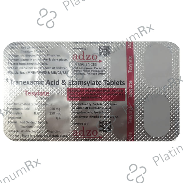 Tesylate 250/250mg Tablet 10s
