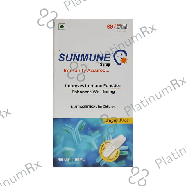 Sunmune Sugar Free Syrup
