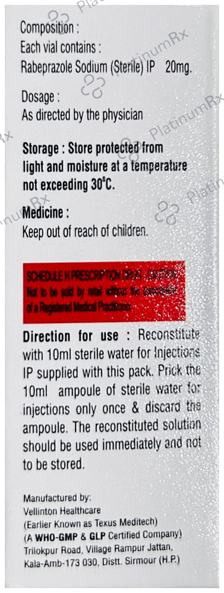Acicamp 20mg Injection 1s