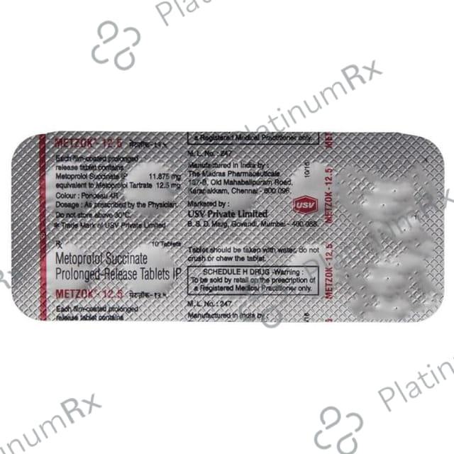 Metzok 11.8mg Tablet PR 10s