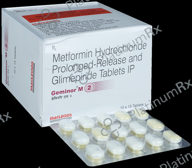 Geminor M 2/500mg Tablet PR 15s
