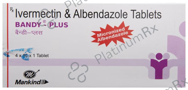 Bandy Plus 6/400mg Chewable Tablet 1s