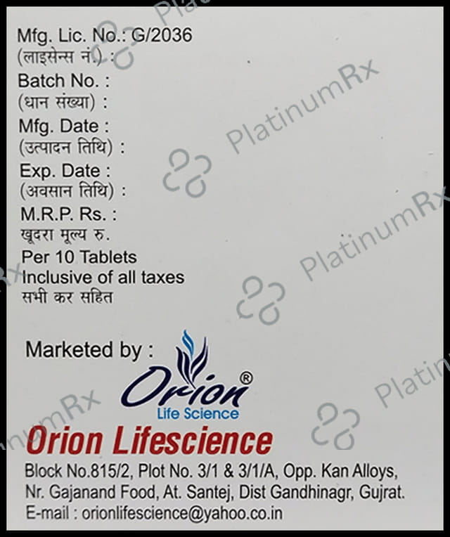 Arrazox 100/250/325mg Tablet 10s