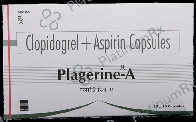 Plagerine A 75/75mg Capsule 10s