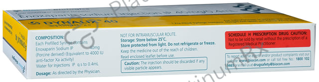Dynalix 40mg/0.4ml Injection 0.4ml