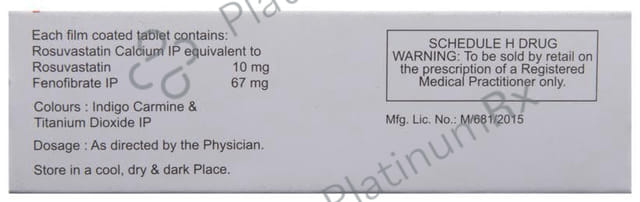 Rozustat F 5 Tablet 10s