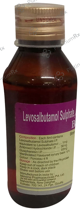 Broncofree LS 30/50/1mg Expectorant 100ml