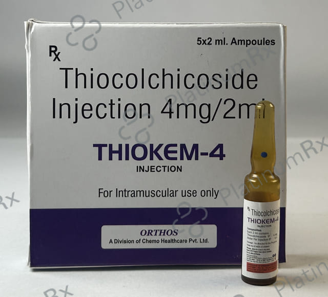 Thiokem 4mg Injection 1X2ml