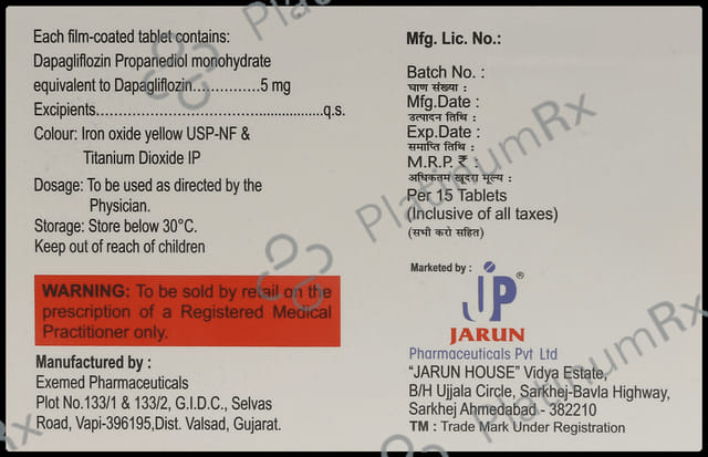 Jodapa 5mg Tablet 15s