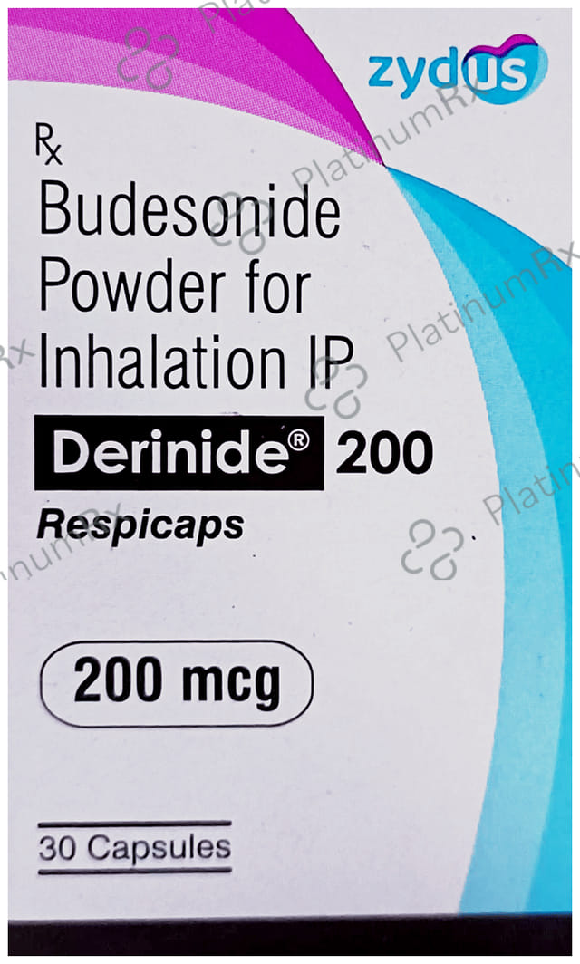 Derinide 200mcg Respicap 30s