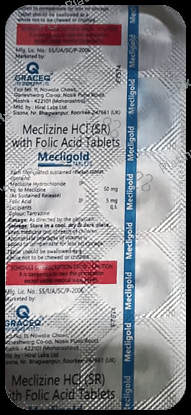 Mecligold Tablet SR