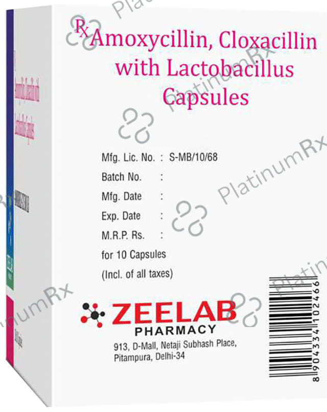 Amoxible CX 500 LB Capsule